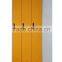 School Student Locker 3 Door Steel Wardrobe Cabinet