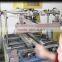 Plastic blister trilateral flanging machine