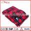 12V polar Fleece Travel Electric Blanket using in car