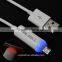 Promotional LED Light Micro USB Cable for Samsung mirco usb cable with LED light
