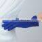 Fashion Design Royalblue SheepWool Gloves for Girls