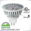 UL cUL led gu10 led dimmable 5w