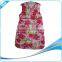Warm baby care product of flower cotton baby sleeping bag