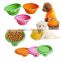 new collapsible silicone bowls