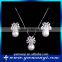 Wholesale Necklace and Earrings fasgion imitate pearl jewelry set necklace set S0008