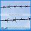 barbed wire by worker/used barbed wire for sale in anping factory/security farm fence with barbed wire mesh in anping manufactur