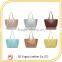 2015 HOT 2 in 1 2 beach tote bag set laser cut bag handbag