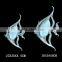 Resin shell fish wall sticker home decor