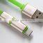 wholesale factory multifuction 2 in 1 Type C cable