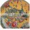 2016 Chinese Various Designs Sizes Decorative Ceramic Glazed Plates for home decor