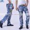 High Quality New Fashion Designer Jeans Men Distrressed Casual Denim Mens Jeans