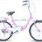 22 inch city bike for lady cheap price high quality / single speed bicycle