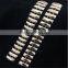 Fashion french rhinestone chain metal clothing trim
