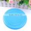 Popular Soft Silicon Flying Discs Frisbee Tooth Resistant Outdoor Dog Training Fetch Toy