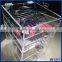 Hot Sale!! Handmade Large 5 Makeup Drawers Acrylic Cosmetic Display Stand
