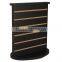 Professional MDF Slatwall countertop rotating battery display stand