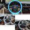 Car accessory silicone leather sewing steering wheel cover