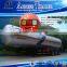 Factory manufacturing 58.3cbm LPG tank trailer,liquid propane gas tanker storage trailer for sale