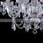modern silver color indoor hanging tube chandeliers for home