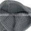 2015 new embroidered winter knit hats with pom pom
