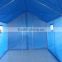 blue color PVC big tent for outdoor usage
