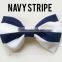 2015 fashion lovely stripe and dot bows headhand high quality cloth baby headhand --many colors