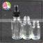  china cheap empty glass bottle for liquor/10ml 30ml glass dropper bottles with dropper for e-cig oil