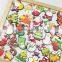 Christmas snowman fridge magnet sticker,stainless steel fridge sticker