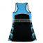 Cheap 100% polyester girls netball jersey