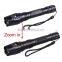 Most Powerful Fluorescence Switch LED Flashlight XML-T6 Zoomable Most Powerful LED Flashlight