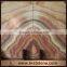 Bookmatch translucent background yellow onyx