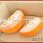 Realist Watermelon & Tangerine fruit shaped Plush Stuffed Toy Pillow
