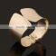 2015 Fashion women Zinc alloy textured hinged bangle