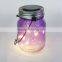 Portable blinking led solar lights for garden or tree decoration