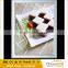 Wall mounted tool free light box with click open frame/mat