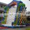 Coconut trees inflatable game children slide with climbing wall