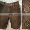 Trachten Lederhosen , Leather Bavarian Shorts, Traditional Bavarian Shorts