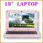 10 inch quad core laptop computer intel win10 Z3735F laptop pc all language office word support