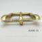 Supper non metal belt buckle but solid brass aluminum belt buckle two piece belt buckel
