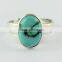 Royston !! Turquoise 925 Sterling Silver Ring, Gemstone Silver Jewellery, Silver Jewellery