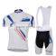 OEM Top grade short sleeves jersey 5xl cycling crivit sport cycling bib shorts sets KCY058