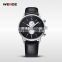 Limited!WEIDE Men Full Steel Quartz Luxury Brand Leather Strap Two Tone New Military Watches Auto Date Display