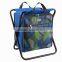 Insulated Coooler Compartment Metal Folding Chair
