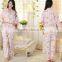 Couple Long Sleeve Printing Pajama Suit