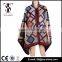 2016 factory custom made lady acrylic winter wraps and shawls