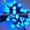 Copper wire led rain drop christmas led ball string light