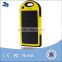 New products 2016 power bank solar 12000mah power bank for all mobile phone