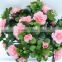 Artificial Flowers Bouquet H30cm Pink Silk Flowers Azalea
