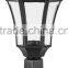 plastic and cheap lassic bollard light/ outdoor wall light/classical and vintage garden light/post lantern light/IP44 plastic