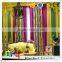 New multi color creative abstract fashion pattern printed curtain design in living room/bedroom with bright color
